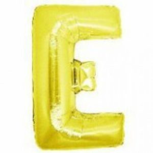 Megaloon E Gold Foil Balloon B15905