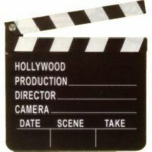 Hollywood Director's Clapboard AM348715