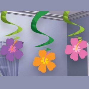 Flower Hanging Swirl Decorations AM670316