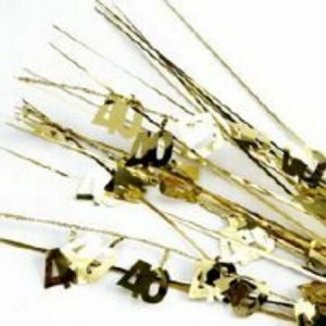 Spangles 40 Metallic Foil Spray Gold P400227