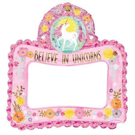 Magical Unicorn Selfie Frame Balloon ANA11047701