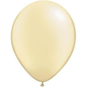 Ivory Pastel Pearl 16 inch (40cm) Latex Balloon Q87577
