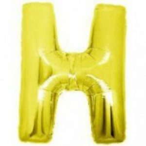 Megaloon H Gold Foil Balloon B15908