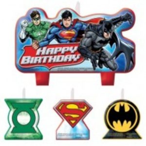 Justice League Birthday Candle Set AM171585