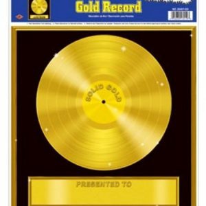 Gold Record Peel 'N Place BE55407-GD