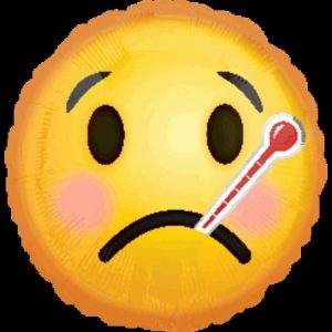 Emoji Get Well Soon Foil Balloon ANA33698