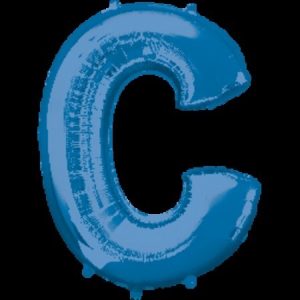Blue Letter C Megaloon Foil Balloon ANA35405