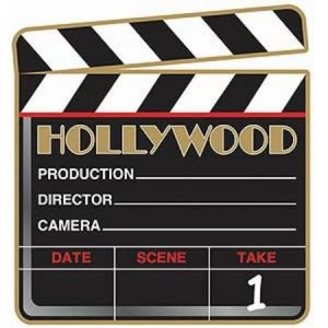 Hollywood Clapboard Cutout AM197893