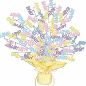 Baby Shower Gleam 'N Burst Centrepiece BE50813