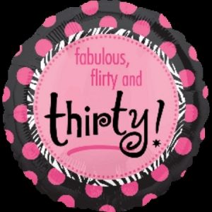 Another Year Of Fabulous 30 Foil Balloon ANA114424