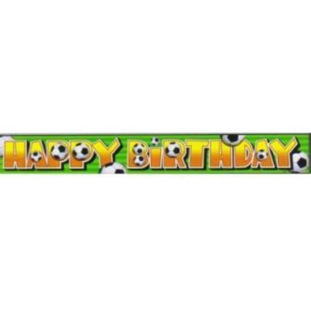 Happy Birthday Soccer Banner M27319
