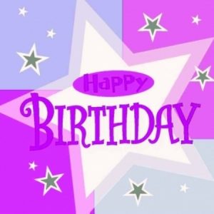 Pink Shimmer Happy Birthday Luncheon Napkins AM991803