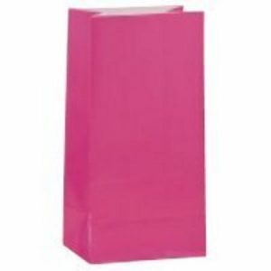 Party Bags Paper Hot Pink M59005