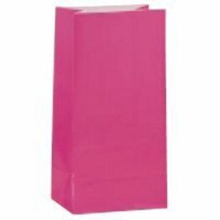 Party Bags Paper Hot Pink M59005