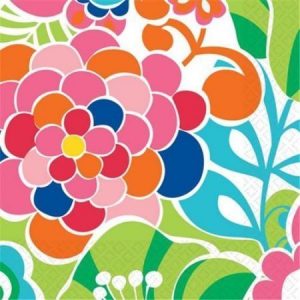 Poppin Flowers Luncheon Napkins AM517519