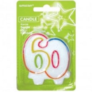 Milestone Candle Rainbow Number 60 AM996457