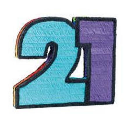 Number 21 Pinata AM21205