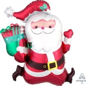 Running Santa Supershape Foil Balloon ANA36006