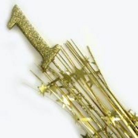 Spangles Foam 1 Spray Gold P400313