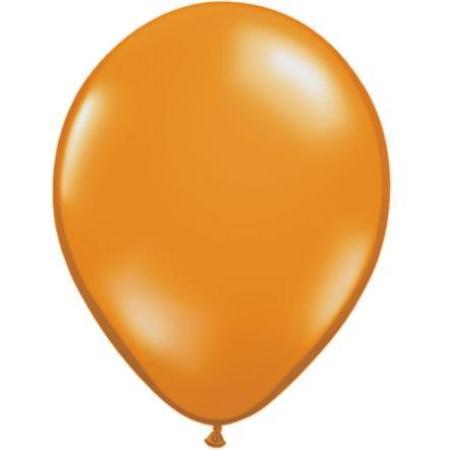 Mandarin Orange Jewel Tone 16 inch (40cm) Latex Balloon Q43877