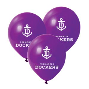 Fremantle Dockers AFL Latex Balloon L9603