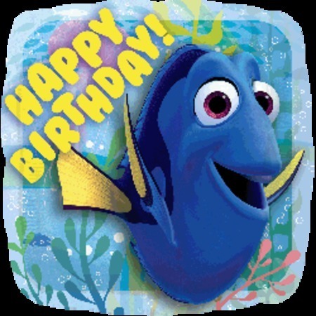 Finding Dory Happy Birthday Foil Balloon ANA32307