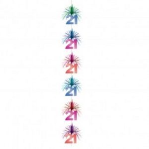 21 The Party Continues Cascade Decoration AM991139