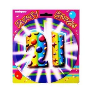 21 Giant Party Badge M81174