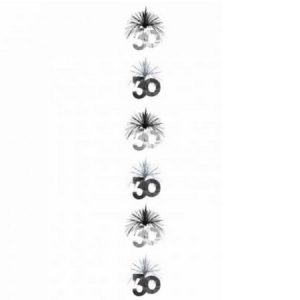 Black & Silver Cascade Column 30 AM993527