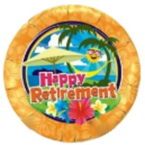 Retirement Sunshine Foil Balloon Q36449