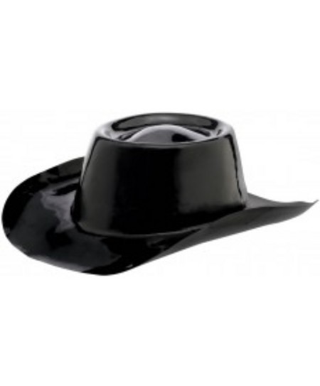 Cowboy Hat Plastic Black AM250271