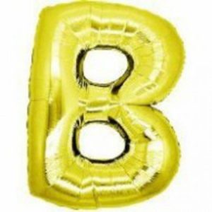 Megaloon B Gold Foil Balloon B15902