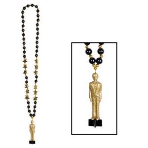 Beads with Awards Night Statuette BE57187