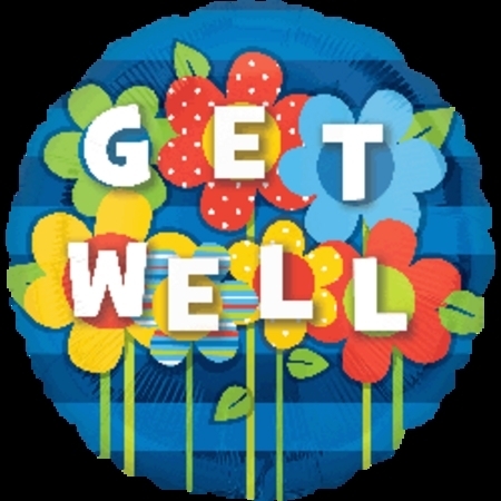 Get Well Garden Foil Balloon ANA26750