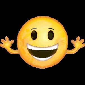 Emoticons Smiley Hands Supershape Foil Balloon ANA33631