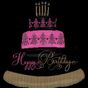 Fabulous Celebration Cake Supershape Foil Balloon ANA32110