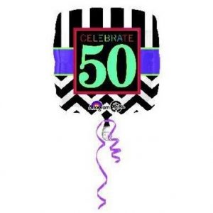 Birthday Celebration 50 Foil Balloon ANA28679