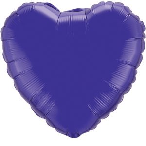 Quartz Purple Heart Foil Q12899