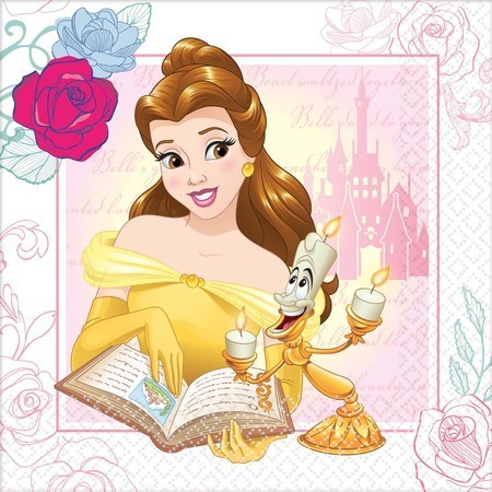Beauty & The Beast Luncheon Napkins AM511698
