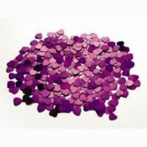 Scatterfetti Hearts Purple P400154