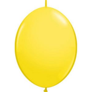 Yellow 12 inch (30cm) Q-Link Balloons Q65214
