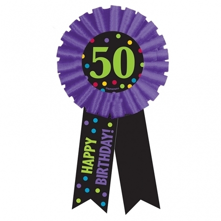 50th Birthday Award Ribbon AM210303