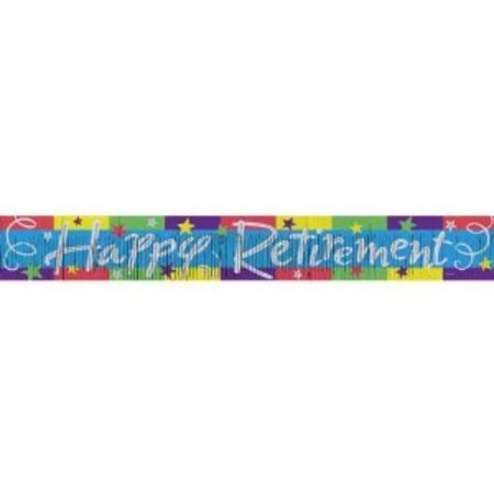 Happy Retirement Fringe Banner AM12451