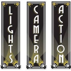 Lights, Camera, Action Cutouts BE54328