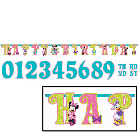 Minnie Mouse Add An Age Letter Banner AM126597