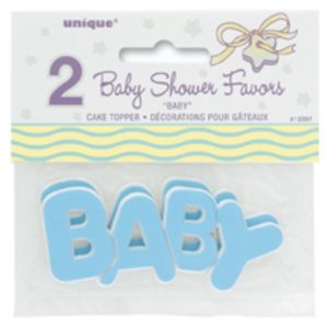 Baby Cake Toppers Blue M13597