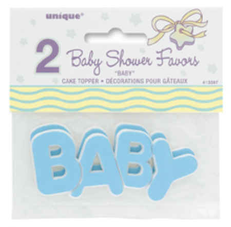 Baby Cake Toppers Blue M13597