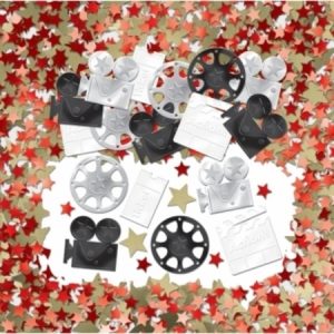 Light! Camera! Action! Embossed Metallic Mix Confetti AM369000