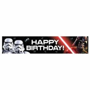 Star Wars Classic Banner Happy Birthday AM811235