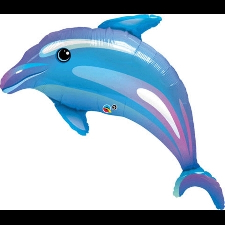 Dolphin Giant Foil Balloon Q29333